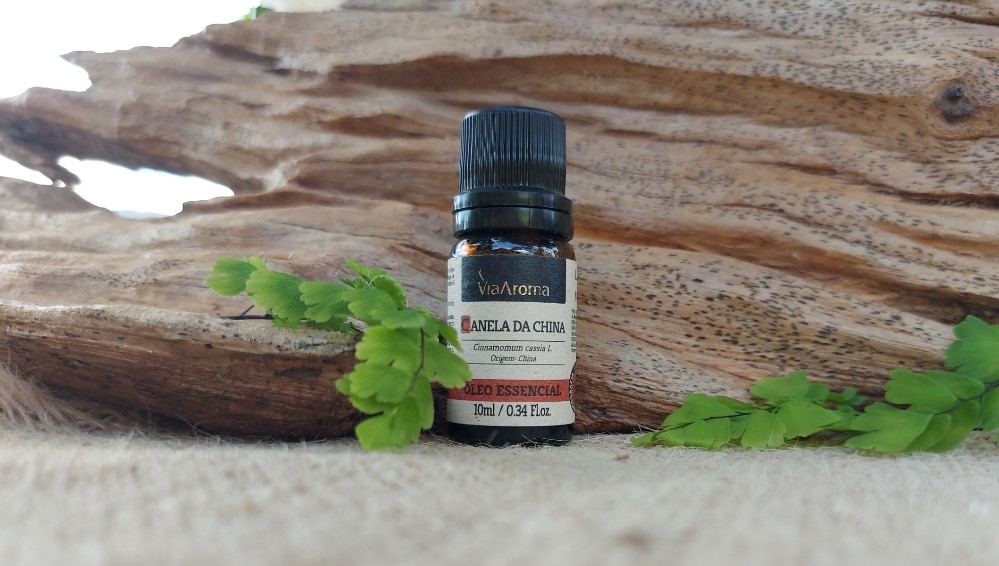 Óleo Essencial Canela da China Via Aroma - 10ml
