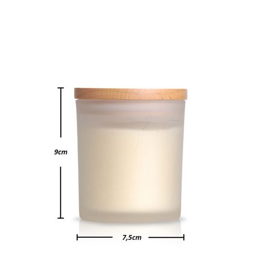 Vela Perfumada Naturals 150g Cedro e Noz Moscada - Imagem 3