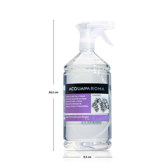 Água Perfumada para Roupas Dia a Dia 1,1L Lavanda - Imagem 2