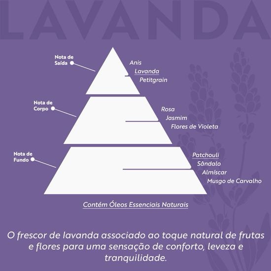 Água Perfumada para Roupas Dia a Dia 1,1L Lavanda - Imagem 4