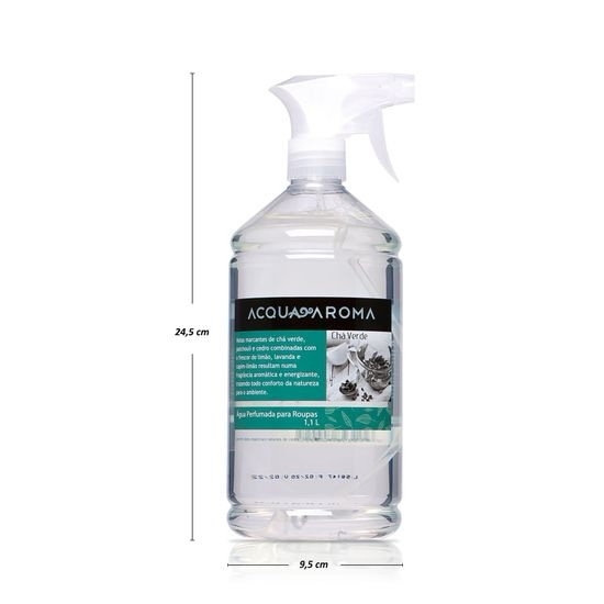 Água Perfumada para Roupas Dia a Dia 1,1L Chá Verde - Imagem 2