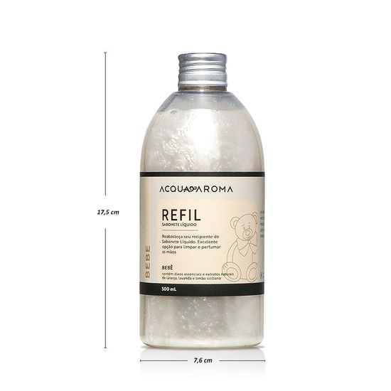 Sabonete Líquido Bebê Novo Refil 500ml Bebê - Imagem 3