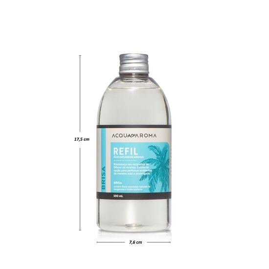 Difusor Varetas Dia a Dia Refil 500ml Brisa - Imagem 3