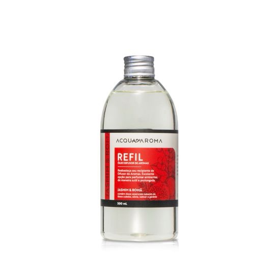 Difusor Varetas Dia a Dia Refil 500ml Jasmim e Romã