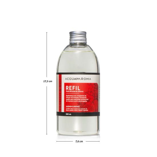 Difusor Varetas Dia a Dia Refil 500ml Jasmim e Romã - Imagem 3
