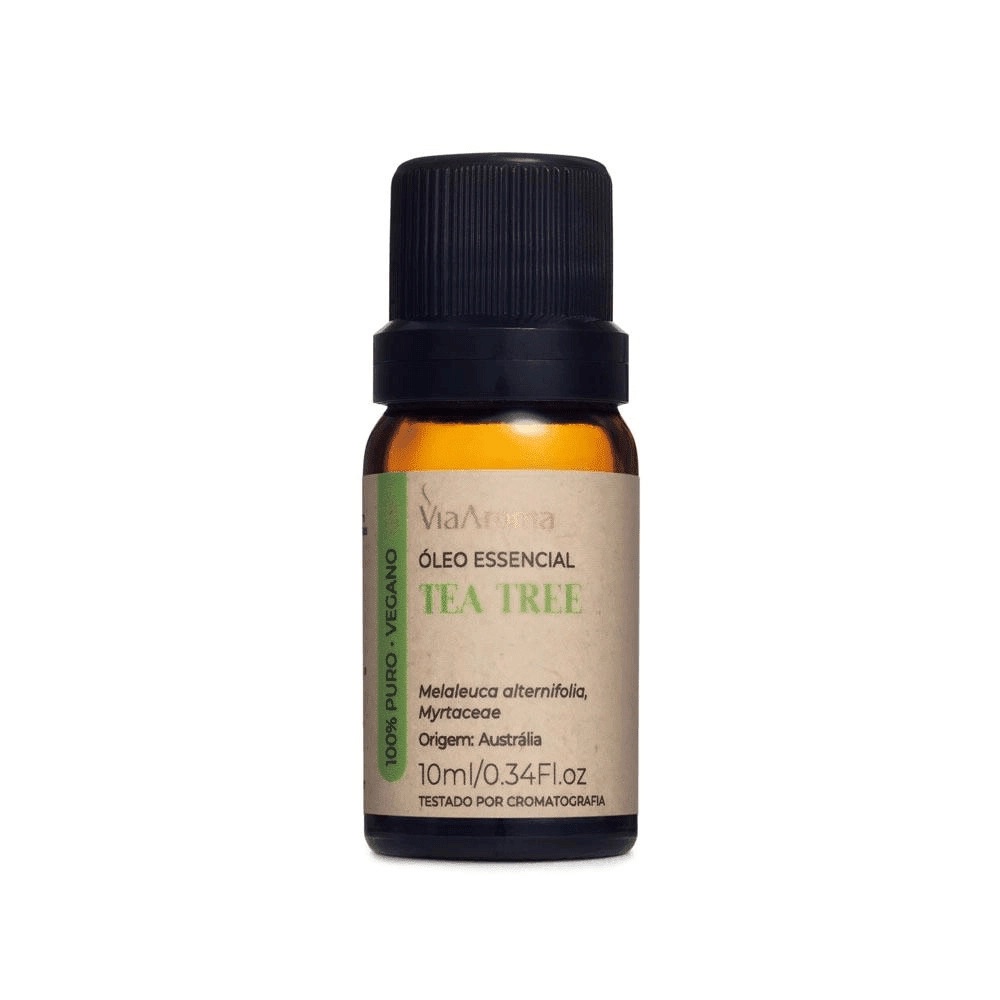 Óleo Essencial Tea Tree (Melaleuca) Via Aroma - 10ml