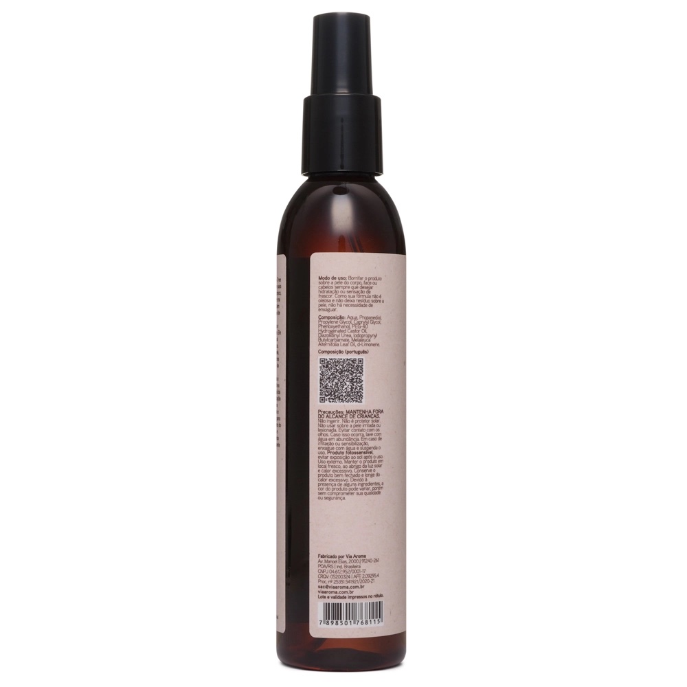 Água Termal com Óleo Essencial de Tea Tree Via Aroma - 200ml - Imagem 3