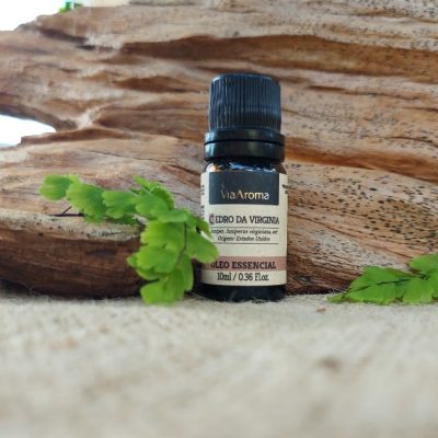 Óleo Essencial Cedro da Virginia Via Aroma – 10ml Óleo Essencial Cedro da Virginia Via Aroma - 10ml